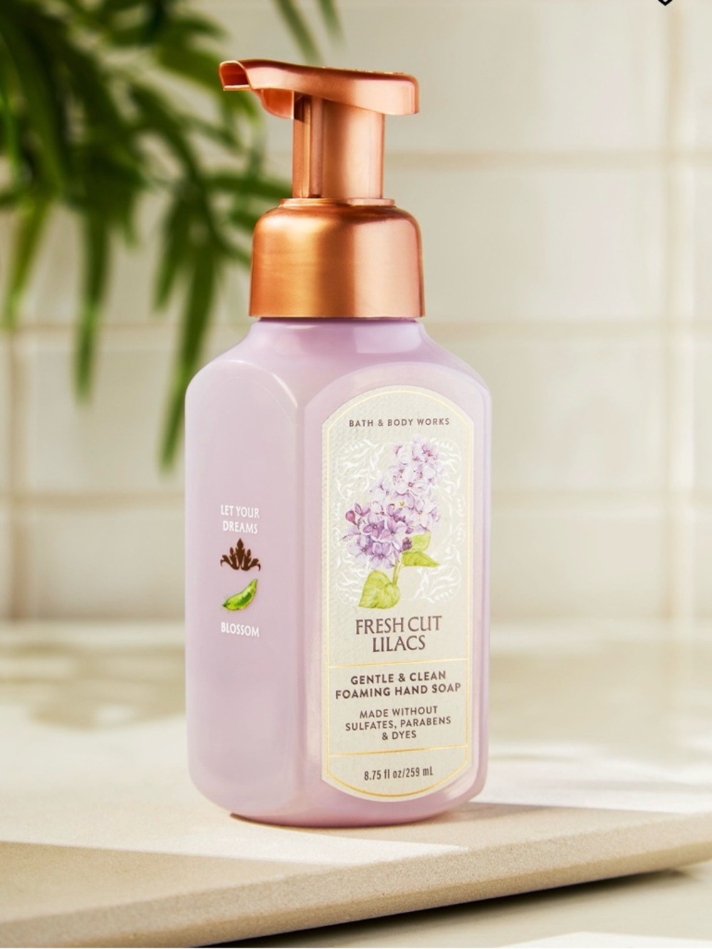 Bath & Body Works Lavender Foaming Hand Soap with Rose Gold Pump - Picture 5 of 5